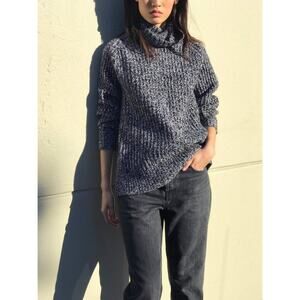 Everlane marbled turtleneck sweater